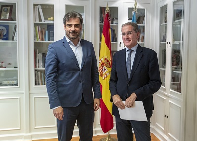El vicepresidente segundo de la Xunta se reúne con el presidente del Tribunal Superior de Xustiza