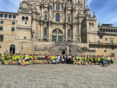 La Xunta participa en la etapa final del Camino de Santiago para personas con discapacidad intelectual promovido por Special Olympics Galicia