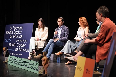 La Xunta apoya la novena edición de los premios Martín Códax de la Música para contribuir a la difusión y reconocimiento de los profesionales gallegos del sector