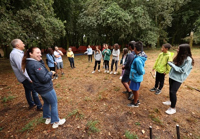 La Xunta potencia la práctica deportiva y el contacto con la naturaleza entre los más nuevos con el campamento ‘Multiaventura en los Chacotes’