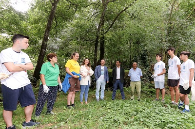 La Xunta apuesta por la divulgación de la cultura y la recuperación del patrimonio gallego con el campo de voluntariado ‘Tradición en verde’ de Lalín