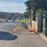 La Xunta comienza las obras de acondicionamiento de las aceras en la carretera PO-504 en Sanxenxo, que suponen una inversión autonómica de cerca de 223.000 €
