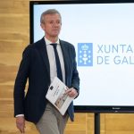 Rueda anuncia el impulso en Galicia de la primera plataforma experimental de eólica marina