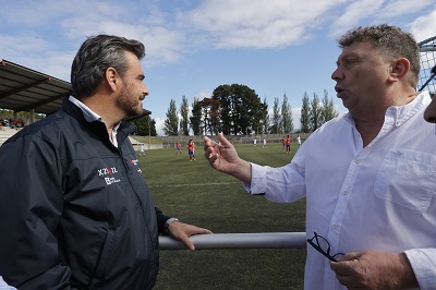 Diego Calvo destaca la importancia del fútbol base como práctica deportiva entre la chavalada