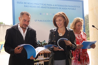 La Xunta lanza una nueva guía de buenas prácticas en las redes de abastecimiento de agua para fijar criterios comunes y garantizar su integración con el paisaje