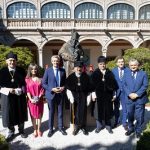 O presidente da Xunta asiste ao acto oficial de inauguración do curso académico universitario 2022-23 da Universidade de Santiago de Compostela