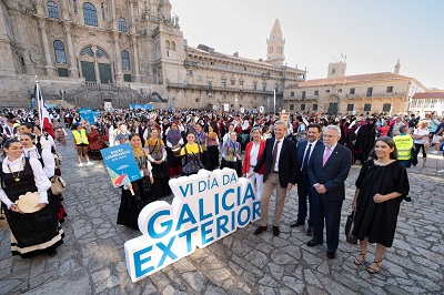 Rueda anima a la colectividad y al empresariado gallego en el exterior a sumar sinergias para seguir construyendo una comunidad próspera y unida por la marca Galicia