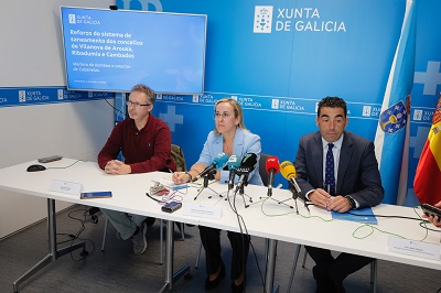 Ethel Vázquez anuncia que la Xunta finalizará 2022 con un nuevo impulso al saneamiento de la Ría de Arousa poniendo en marcha cuatro actuaciones que suman una inversión de más de 18 M€