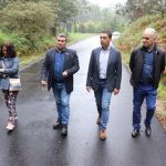 La Xunta destina más de 100.000€ a la mejora de caminos rurales en Cachada, Almirante y Tras del Río, en el Ayuntamiento de Portas