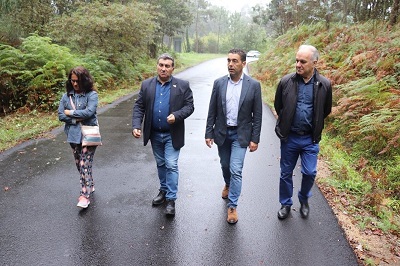 La Xunta destina más de 100.000€ a la mejora de caminos rurales en Cachada, Almirante y Tras del Río, en el Ayuntamiento de Portas