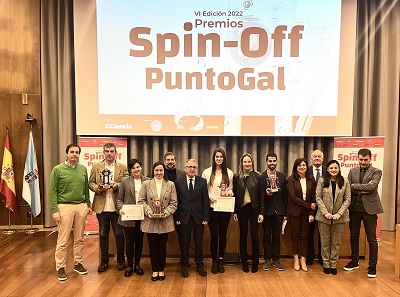 Fernández-Tapias destaca el talento innovador de Galicia en la VI edición de los premios Spin-Off PuntoGal