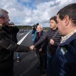 Rueda reafirma el compromiso de la Xunta con la vertebración interior de Galicia con la apertura del primero tramo de la autovía Nadela-Sarria tras una inversión de 25 M€