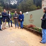 Luis López destaca el potencial turístico y educativo de la nueva Ecogranxa de Riomouro, en el ayuntamiento de Poio