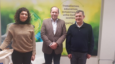 La Xunta comparte la experiencia de Sogama con la Asociación para la gestión de residuos en Portugal