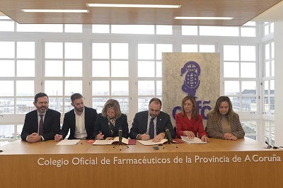 Sanidad y el Colegio de Farmacéuticos de la provincia de A Coruña colaborarán para la difusión de información y el fomento de la donación de sangre, órganos y tejidos