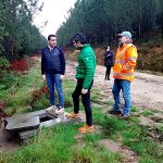 La Xunta moderniza la red de abastecimiento de agua de Pontecesoras con nuevas canalizaciones desde los manantiales de Grobas