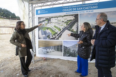 La Xunta comenzará en primavera la reordenación del entorno de la antigua estación de autobuses de Santiago, con una inversión de 36,2 M€ en la Cidade de San Caetano y en la reforma de la calle Rodríguez de Viguri