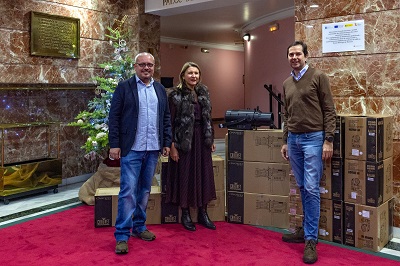 El Teatro Principal de Ourense estrena un nuevo equipo de iluminación escénica con una ayuda de la Xunta para modernizar las infraestructuras culturales
