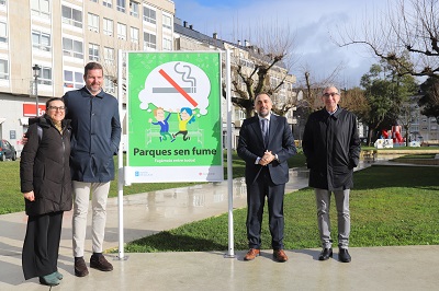 La Xunta pone en marcha la Red gallega de parques sin humo con la incorporación de los primeros 18 ayuntamientos