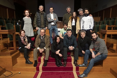 El Centro Dramático Galego ultima en el Pazo de Fonseca los ensayos de ‘Shakespeare en Roma’ con la vista en puesta en su estreno el 9 de febrero
