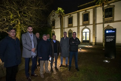 La Xunta de Galicia estrena en San Lázaro nueva iluminación exterior en el edificio de las direcciones xerais de Defensa do Monte y Planificación e Ordenación Forestal