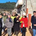 Ethel Vázquez subraya la inversión de la Xunta de 1,4 M€ para dotar los vecinos de Marín de una senda peatonal continua de casi 3 kilómetros entre Coirados y Cadro