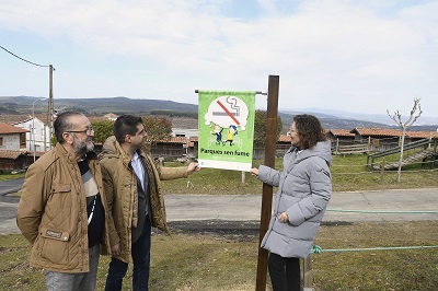 La Red Gallega de Parques sin humo de la Xunta se inicia en la provincia de Ourense con los ayuntamientos de A Merca y O Pereiro de Aguiar