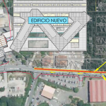 A partir de mañana se activan los cambios provisionales en el tráfico en la avenida de Montecelo para seguir avanzando en la ejecución del nuevo Hospital Público en Pontevedra