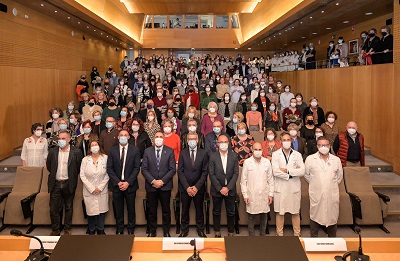La Xunta homenajea a los 260 profesionales del área sanitaria de A Coruña y Cee que se jubilan en 2023