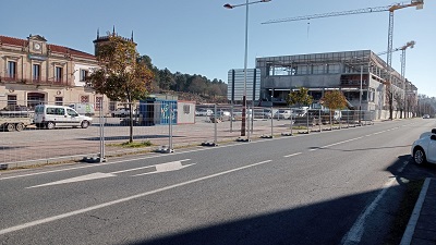 La Xunta comienza las obras de la nueva parada de autobús intermodal en la estación de ferrocarril de O Carballiño, que supondrá una inversión de cerca de 170.000€