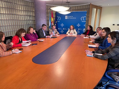 Martina Aneiros pone en valor el trabajo de este primer año de la delegación de la Xunta en Ferrol a la hora de ‘tomarle el pulso a las comarcas’