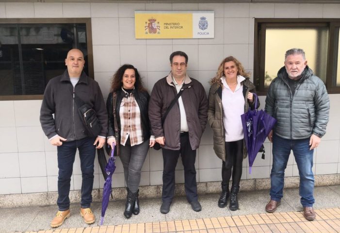 La CEP y Espazo Común Pontevedra reman juntos para mejorar la situación de la Policía Nacional en la ciudad
