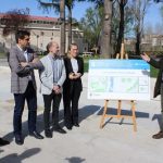 Ethel Vázquez destaca el trabajo de la Xunta de puesta en valor de la zona de la Ponte Romana y de la capela dos Remedios de Ourense, a los que se suma la fuente termal y que se verá completado con el eje de movilidad sostenible