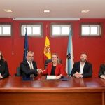 La Xunta y el ayuntamiento de Oza-Cesuras colaboran en la mejora de la movilidad peatonal en la AC-840 con una nueva senda y pasarela bajo la vía del tren con una inversión de 1,2 M€
