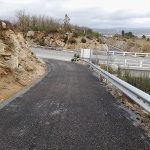 Finalizadas las obras de reposición del acceso al camino afectado por la nueva conexión del polígono de San Cibrao das Viñas con la A-52