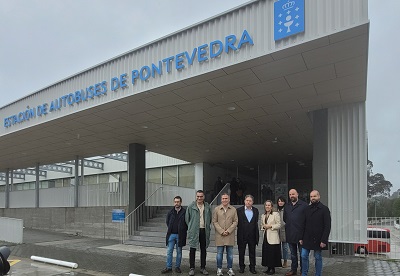 Ethel Vázquez destaca la inversión de 6,5 M€ en el área intermodal de Pontevedra para ofrecer una puerta renovada de entrada a la ciudad y un nuevo motivo para apostar por el transporte público