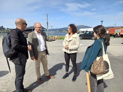 Portos de Galicia y el Ayuntamiento de Noia analizan las posibilidades de ordenación de la fachada marítima