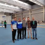El secretario xeral para o Deporte asiste al control Xunta de Galicia del módulo cubierto de atletismo del IFEVI en el que participaron 200 atletas