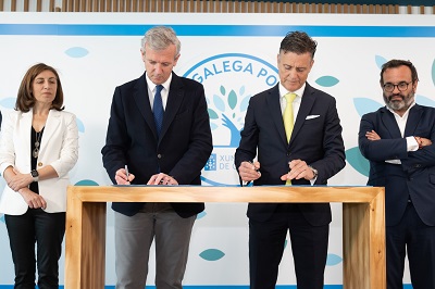 Rueda valora la adhesión de Nueva Pescanova a la Alianza Galega polo Clima como muestra de que Galicia apuesta por un desarrollo económico más verde