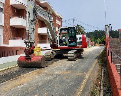 La Xunta inicia las obras de mejora del saneamiento de Ver y de Boebre, en el ayuntamiento de Pontedeume, que suponen una inversión de más de 955.000 €