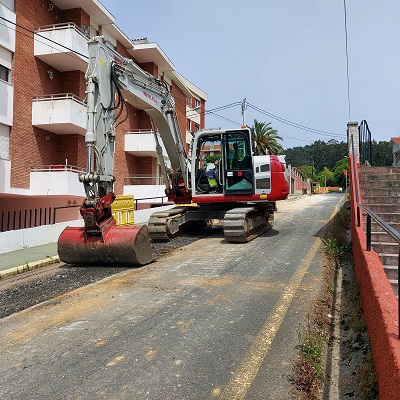 La Xunta inicia las obras de mejora del saneamiento de Ver y de Boebre, en el ayuntamiento de Pontedeume, que suponen una inversión de más de 955.000 €