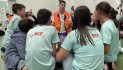 El 061 de Galicia entrena en soporte vital básico a 170 escolares de A Estrada con motivo del Día Internacional de las Urgencias y Emergencias