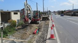 La Xunta inicia las obras de mejora de las paradas de autobús en el núcleo de As Rañeiras, parroquia de Lestón, en el ayuntamiento de A Laracha