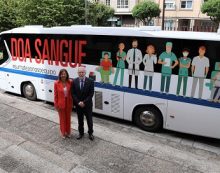 La Agencia de Donación de Órganos y Sangre acerca nuevamente el solidario gesto de la donación hasta el Parlamento de Galicia