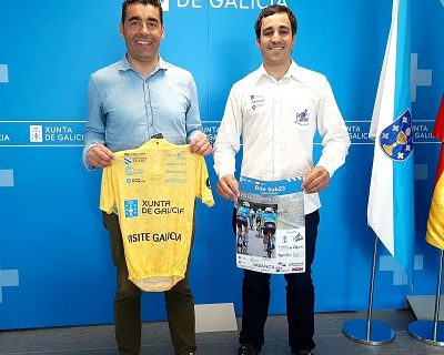 La Xunta patrocina el maillot amarillo de la ‘I vuelta ciclista al Baixo Miño, que se celebra este domingo 4 de junio