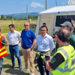 La Xunta organiza un simulacro de incendio forestal para ensayar el sistema operativo de emergencias en la provincia de Ourense
