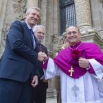Rueda asiste a la toma de posesión del nuevo arzobispo de Santiago