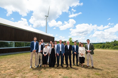 Rueda destaca el apoyo de la Xunta a las empresas vinculadas a las energías renovables con la declaración como proyecto empresarial singular de la futura fábrica de Norvento en Lugo