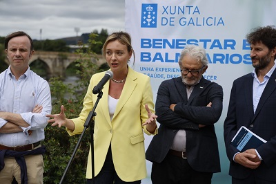 Fabiola García señala que la Xunta duplicó este año las plazas del programa “Benestar en balnearios” hasta las 1250
