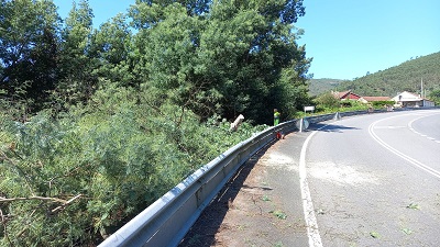 La Xunta comenzará esta semana nuevos trabajos de limpieza en los márgenes de la autovía AG-64 en San Sadurniño, y en la carretera LU-160, en Mondoñedo y Alfoz